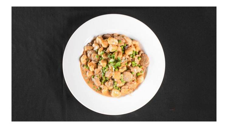 Piccolo's Pasta Rossa is one the most popular entrees.